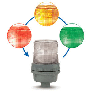 Indicateur d'état - 105XBRi series - EDWARDS SIGNALING - lumineux / à LED / intégré