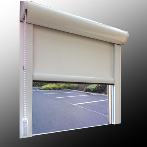 Rideau à enroulement - Lasermet - de protection laser / pour porte