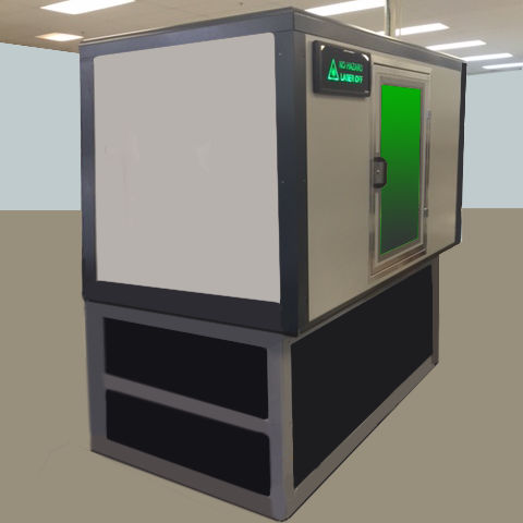 Cabine de protection laser - PEL series - Lasermet