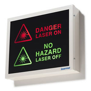 Panneau de signalisation laser - SIGN-LP  - Lasermet - lumineux