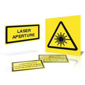 Étiquette imprimée - Lasermet - adhésive / en vinyle / de protection laser