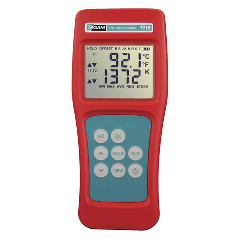 Thermomètre à thermocouple - 921B - TEGAM - numérique / °C / °F