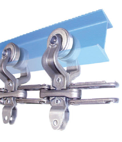 Convoyeur à galets - PAC-BEAM™ - Pacline - monorail / aérien / horizontal