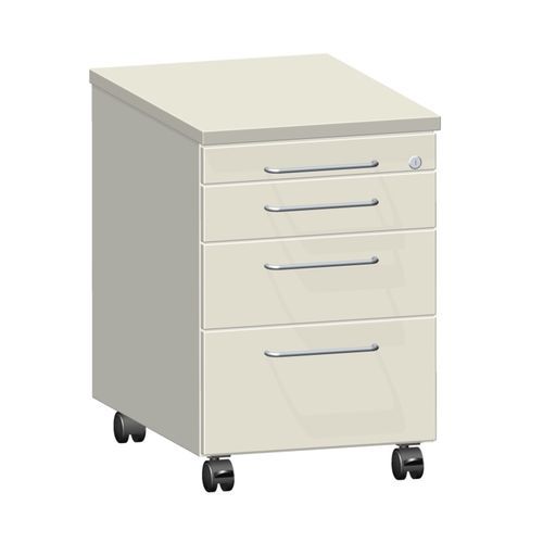 Armoire de bureau - ELABO - à roulettes / à tiroir / basse
