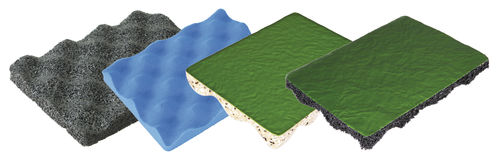 Matériau isolant contre les bruits d'impact - Regupol® und Regufoam® sound - REGUPOL BSW GmbH - en mousse de polyuréthane