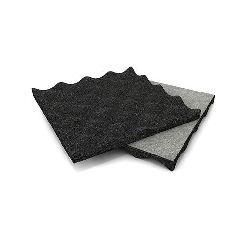 Matériau isolant contre les bruits d'impact - REGUPOL sound and drain 22 - REGUPOL BSW GmbH - en élastomère / en matériaux composites / en polyuréthane