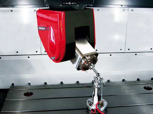Tête de fraisage 2 axes - M5A - FIDIA - continue / bi-rotative