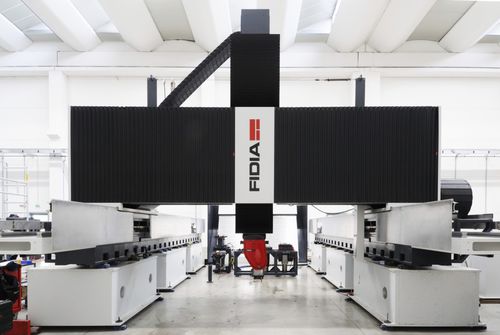 Centre d'usinage CNC 3 axes - GTF/Q - FIDIA - vertical / pour acier / pour fonte