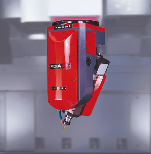 Tête de fraisage indexable - M5B/22-30 - FIDIA - bi-rotative