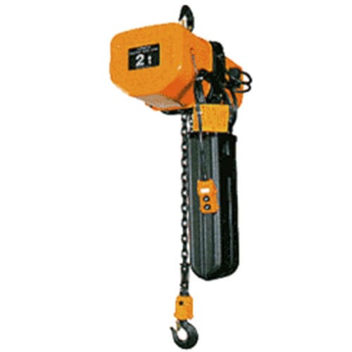 Palan électrique à chaîne - F series - Hitachi Europe GmbH - mécanique / électromagnétique