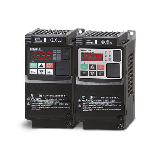 Variateur de fréquence compact - WL200 - Hitachi Europe GmbH - triphasé / monophasé / à affichage digital