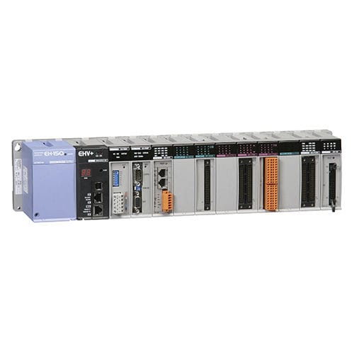 Contrôleur d'automatisme programmable modulaire - EHV+  - Hitachi Europe GmbH - intégré / sur réseau Ethernet / Modbus
