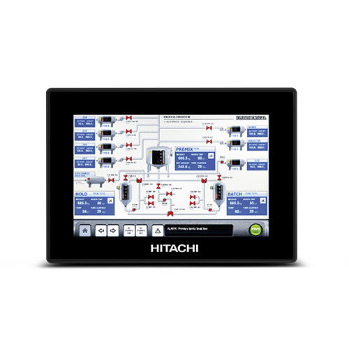 Interface homme-machine encastrable - EH-TP5 series - Hitachi Europe GmbH - à écran tactile / avec clavier / 800 x 600