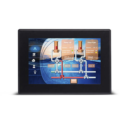 IHM à écran tactile résistif - EH-TP700 series - Hitachi Europe GmbH - mural / encastrable / sur rail DIN