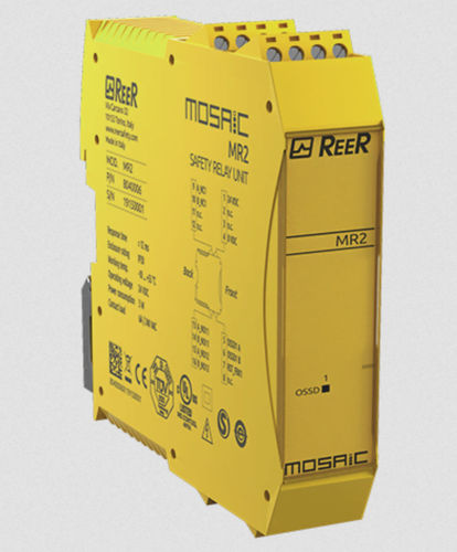 Module d'extension pour relais de sécurité - MR series - REER - sur rail DIN