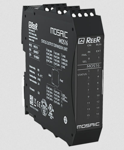 Module de sortie numérique - MOS series - REER - Modbus / à 16 S / à 8 sorties PNP