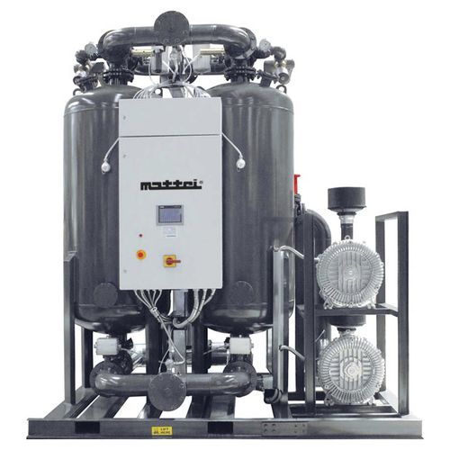 Sécheur d'air comprimé par adsorption avec chaleur - DDH series - MATTEI - chaleur externe