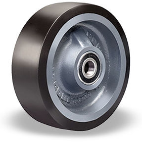 Roue à bandage - D70 series - HAMILTON CASTER - en polyuréthane / pour charges lourdes