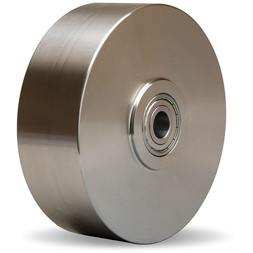 Roue monobloc - S series - HAMILTON CASTER - en acier inoxydable / pour charges lourdes / à rainure