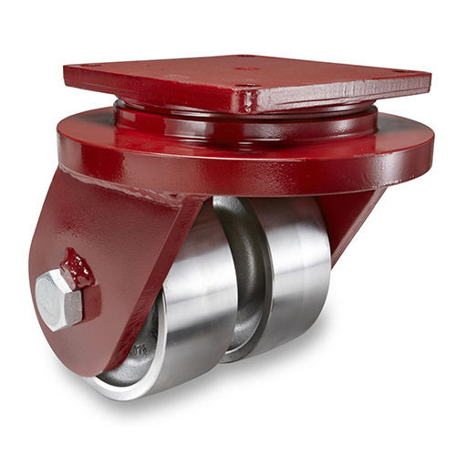 Roulette pivotante - EMD2 series - HAMILTON CASTER - à platine / très fortes charges / en acier