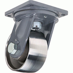 Roulette pivotante - MD series - HAMILTON CASTER - à platine / très fortes charges / en métal