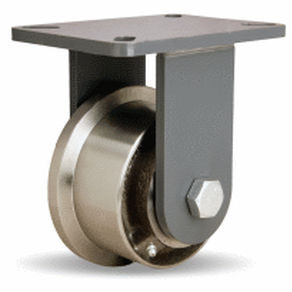 Roulette fixe - FT series - HAMILTON CASTER - à platine / en métal / en acier
