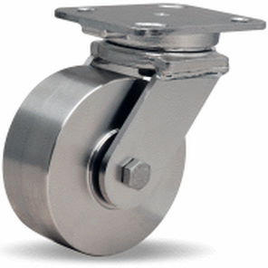 Roulette pivotante - WHS series - HAMILTON CASTER - à platine / en nylon / en métal
