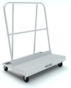 Chariot de manutention - AF473 - HAMILTON CASTER - en acier / à plate-forme / porte panneau