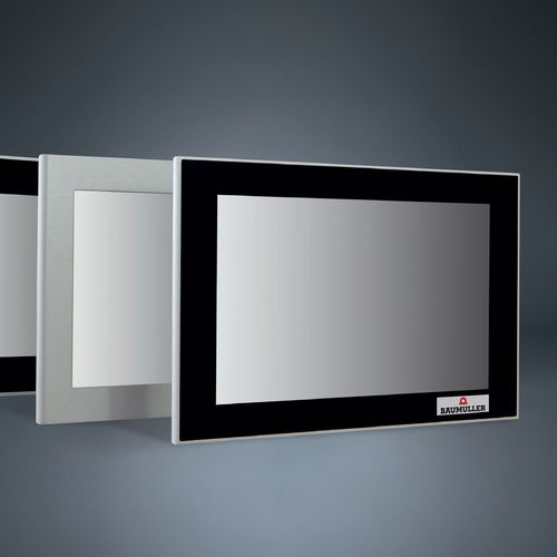 IHM de visualisation - b maXX HMI - Baumüller Nürnberg GmbH - à technologie capacitive projetée / à écran tactile résistif / embarqué