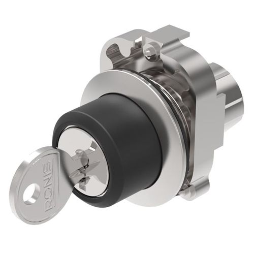 Interrupteur à clé - 45-290F.4F00.113 - EAO France - multipolaire / IP67 / IP69K