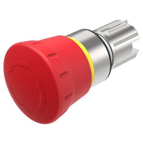 Interrupteur d'arrêt d'urgence - 45-2C36.2920.000 - EAO France - coup de poing / unipolaire / IP67