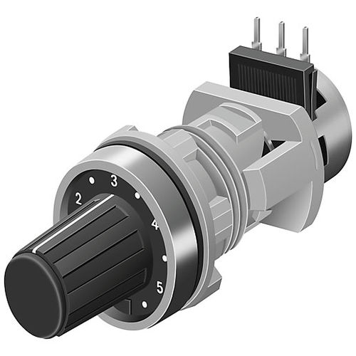 Potentiomètre rotatif - 44-745.60-10K1 - EAO France - manuel / électronique / de contrôle