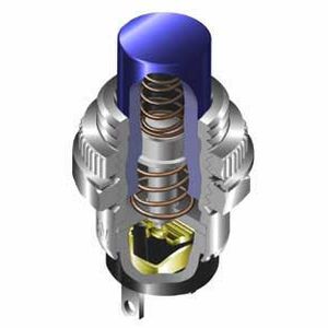 Bouton poussoir à ressort - SB series - NKK Switches - durci / miniature / électromécanique