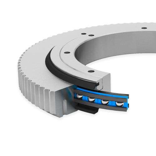 Couronne d'orientation à denture extérieure - LVE series - Franke GmbH - à bille à quatre points de contact / à une rangée / à quatre points de contact