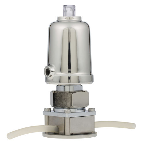 Vanne à manchon - 7072  - Schubert & Salzer Control Systems GmbH - à commande pneumatique / hygiénique