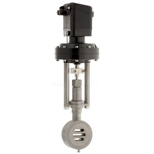 Vanne à glissière - 8021 GS1 - Schubert & Salzer Control Systems GmbH - à commande pneumatique / électropneumatique / d'arrêt