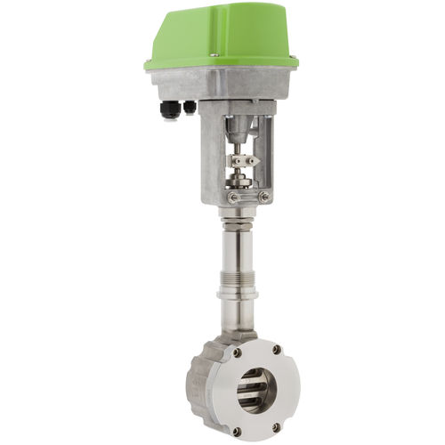 Vanne à glissière - 8230 - Schubert & Salzer Control Systems GmbH - à commande électrique / d'arrêt / de régulation