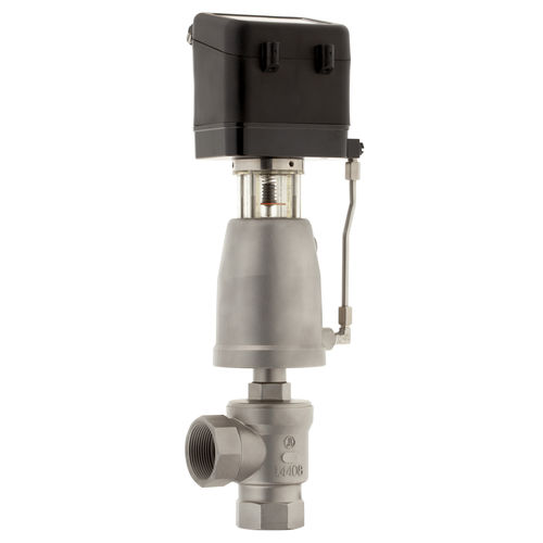 Vanne à commande pneumatique - 7051 - Schubert & Salzer Control Systems GmbH - de régulation / pour vapeur / en angle droit