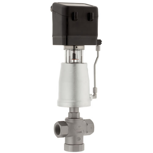 Vanne à commande pneumatique - 7082 - Schubert & Salzer Control Systems GmbH - de régulation / en inox / 3 voies