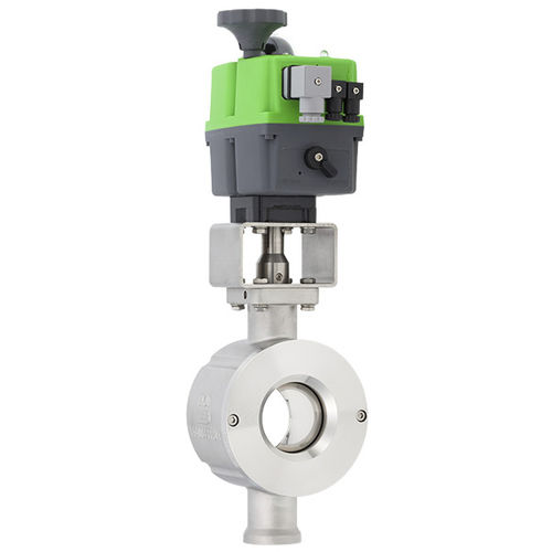 Vanne à boisseau sphérique - 4030 - Schubert & Salzer Control Systems GmbH - à actionneur électrique / de contrôle / d'arrêt