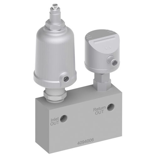 Vanne de protection contre la marche à sec - 7005 - Schubert & Salzer Control Systems GmbH - pneumatique / à siège incliné / pour pompe
