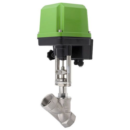 Vanne à clapet - 7310 - Schubert & Salzer Control Systems GmbH - à actionneur électrique / de contrôle / d'arrêt