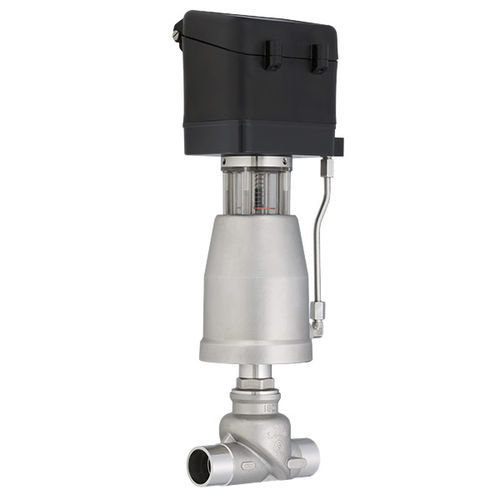 Vanne à soupape - 7027 - Schubert & Salzer Control Systems GmbH - à commande pneumatique / électropneumatique / de contrôle