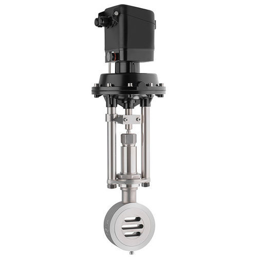 Vanne à glissière - 8021 GS1 - Schubert & Salzer Control Systems GmbH - à commande pneumatique / électropneumatique / d'arrêt