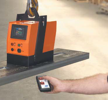 Électroaimant de levage à commutation électrique - BM series - Carl Stahl GmbH - pour tôle / à batterie / compact