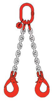Élingue à chaîne - 6280.20 series - Carl Stahl GmbH - 2 point / en métal