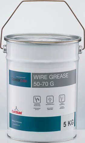 Graisse de lubrification - CondorLube 50–70 G - Carl Stahl GmbH - synthétique / pour câbles / industrielle
