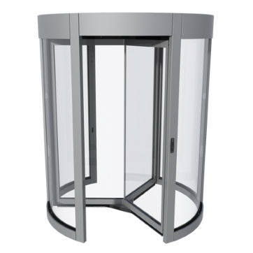 Porte tournante - GyroSec - Gunnebo - en verre / pour l'intérieur / motorisée