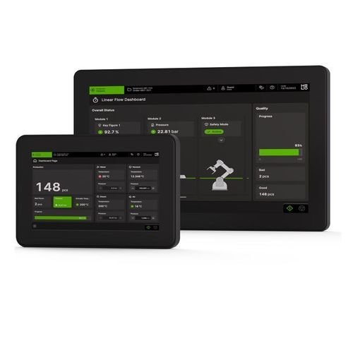 Interface homme-machine tactile multi-touch - C6 X1 series - KEB Automation KG - à technologie capacitive projetée / à écran tactile capacitif / murale