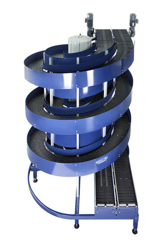 Convoyeur à bande modulaire - APOLLO VTS B.V. - vertical / en spirale à deux voies / de transport